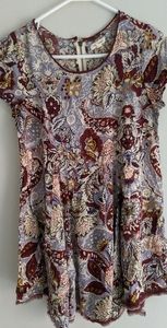 UO Silent + Noise Paisley Dress